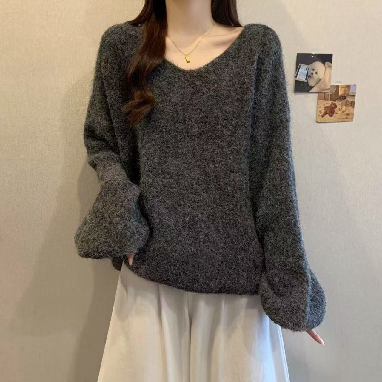 회색