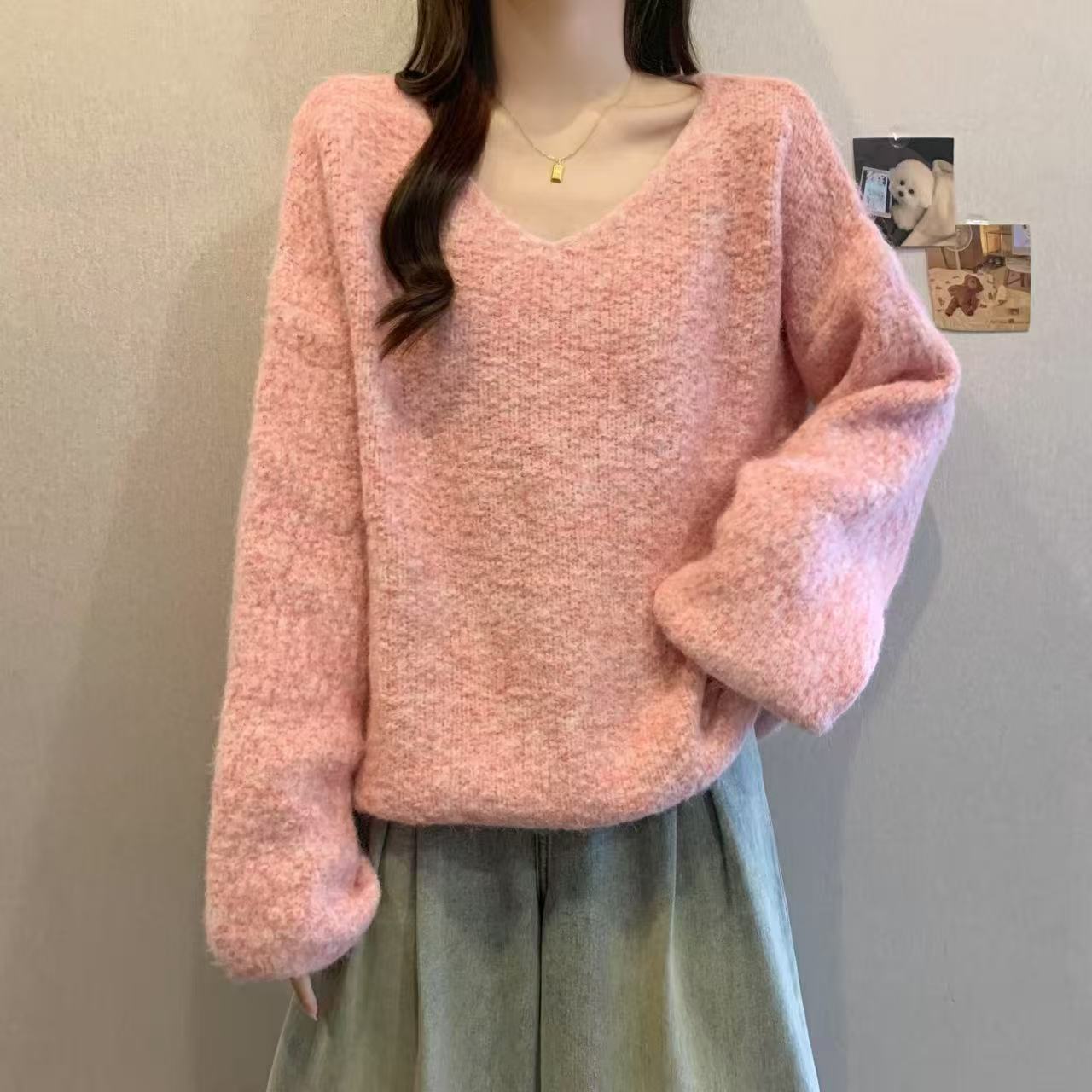 분홍색
